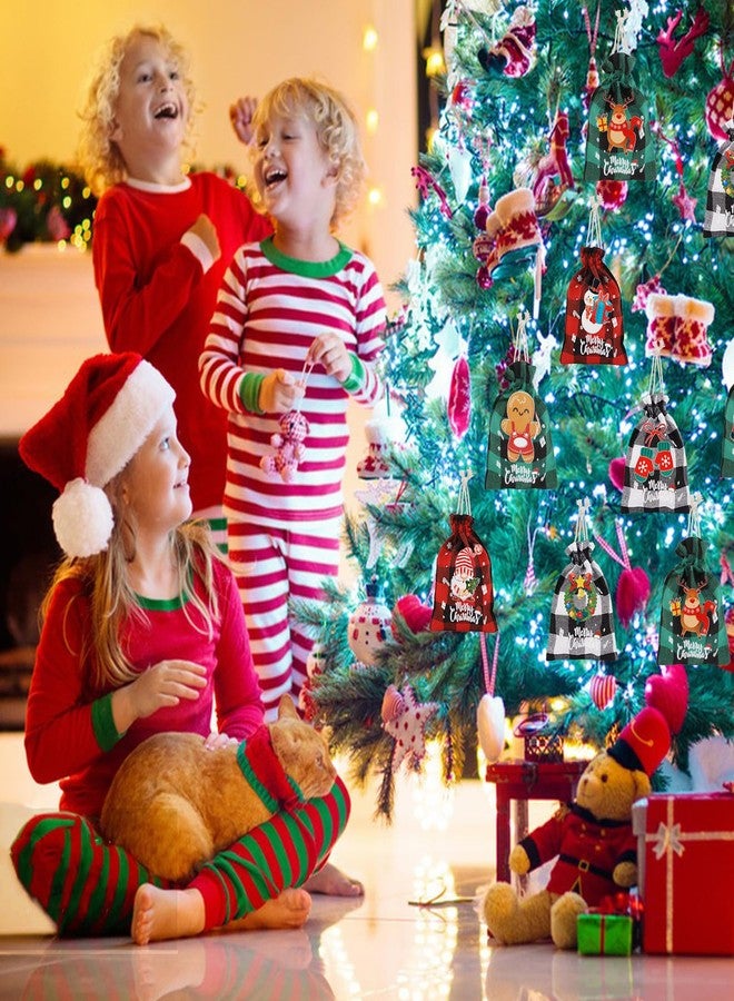 Amariver 24 Pcs Burlap Drawstring Gift Bags - Reusable Linen Pouches for Christmas, Birthday, New Year Parties & More - Image 5